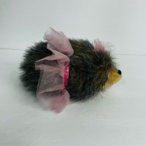 douglas pink swirl hedgehog and tutu plush toy 5 inch - Picture 2 of 6